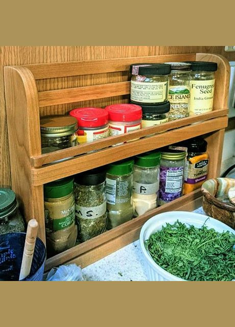 Органайзер для спецій з дерева Пербе сієна (СПЦ-001205) No Brand (327424618)