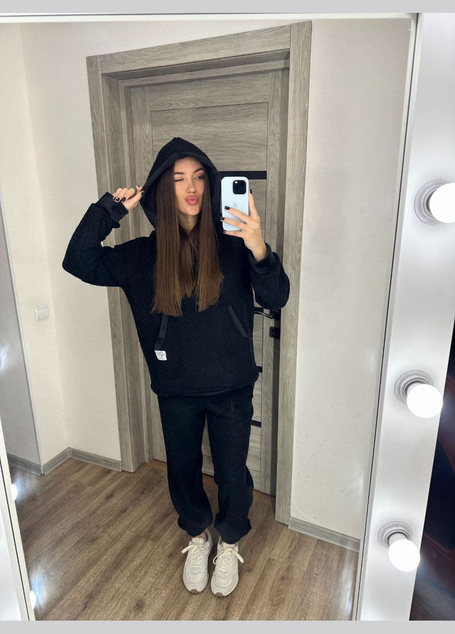 Женский спортивный костюм черного цвета New Trend (311199763)