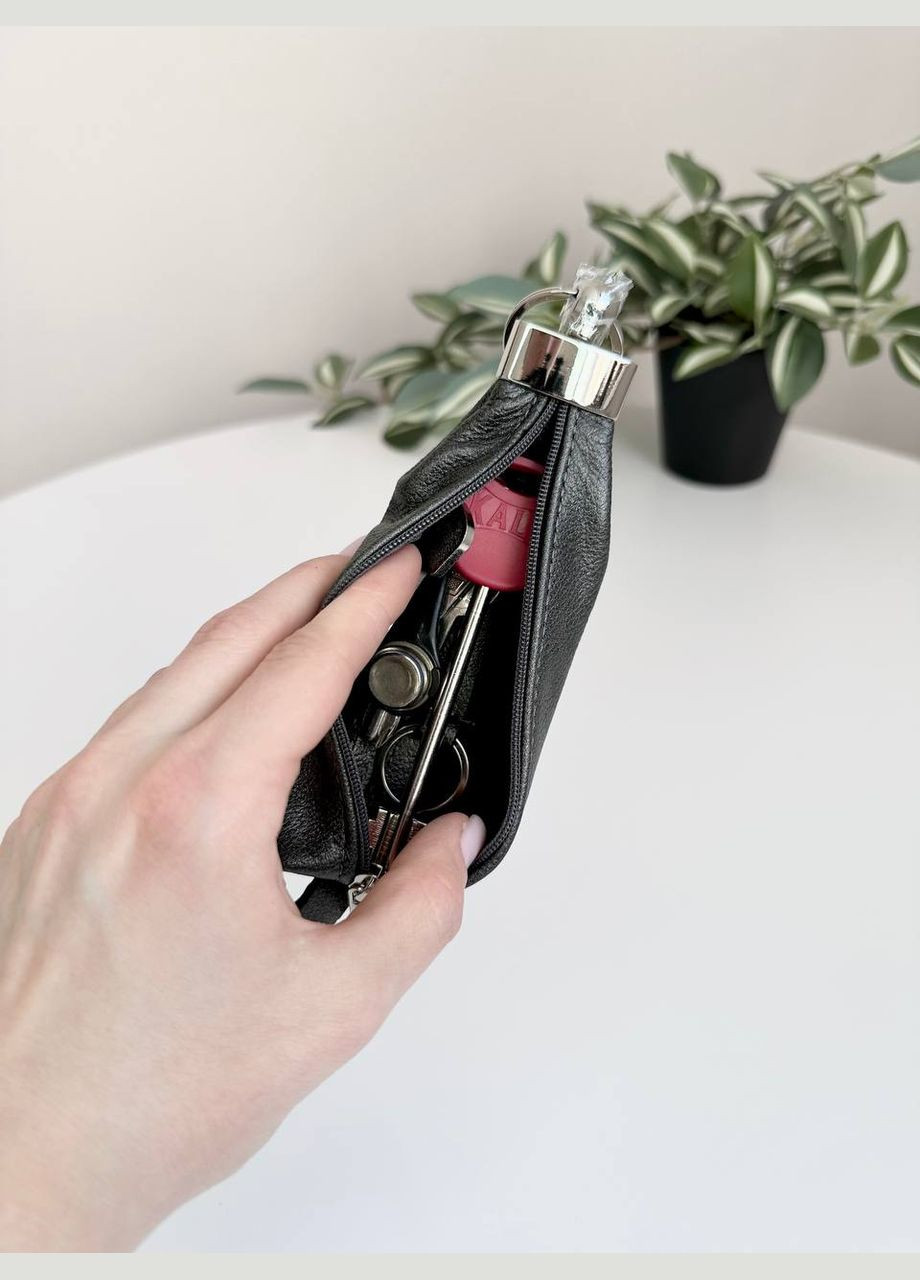 Ключниця шкіряна для звичайних ключів на блискавці з кільцем VI&VA (322399514)