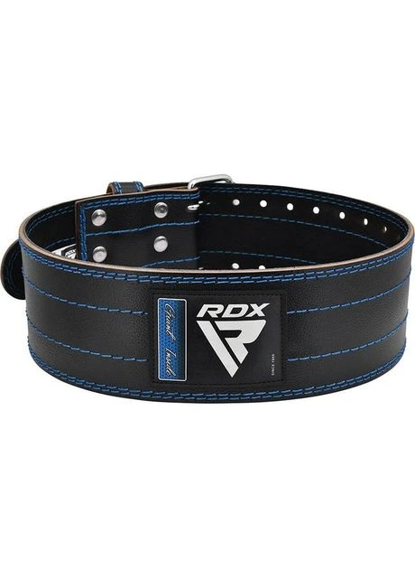 Пояс для пауерліфтингу RD1 шкіряний Blue RDX (395307906)