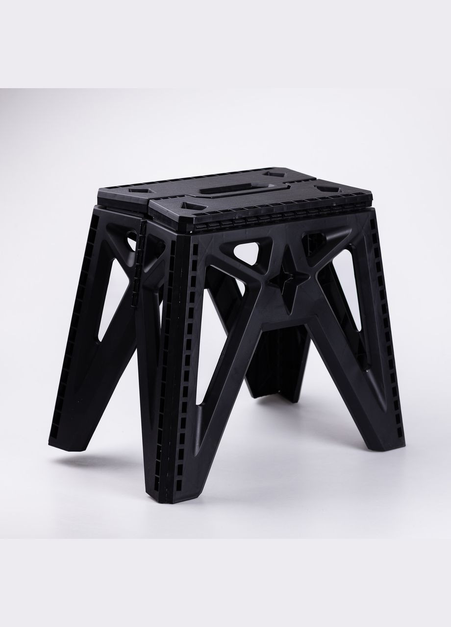 Табурет складаний пластиковий 295*19.5см чорний LUGI (327875071)