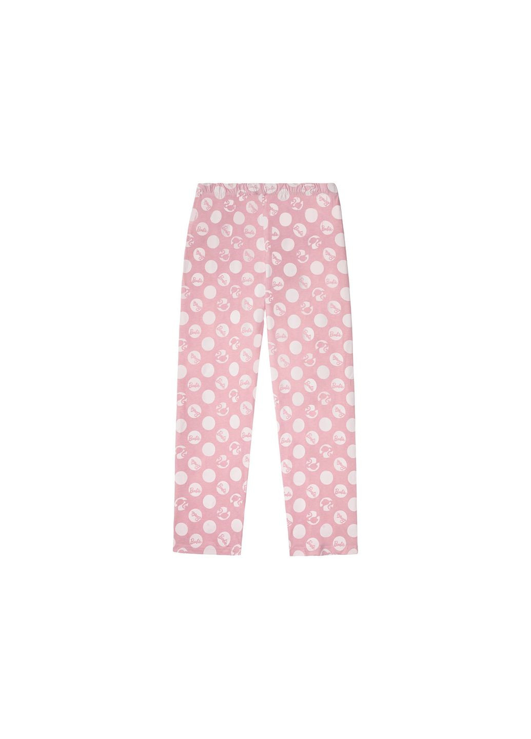 Рожева піжама (лонгслів і штани) для жінки barbie 369981/1 рожевий Disney