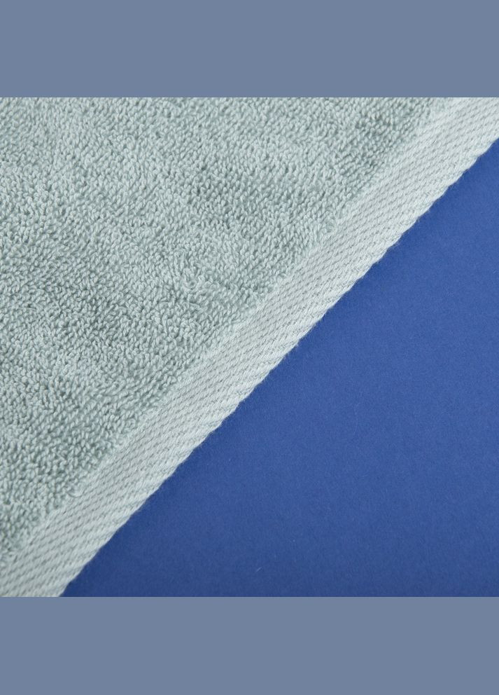 Рушник серветка махровий 30х70 Ніжність щіл 500 г/м2 бавовна м'ята IDEIA зелений