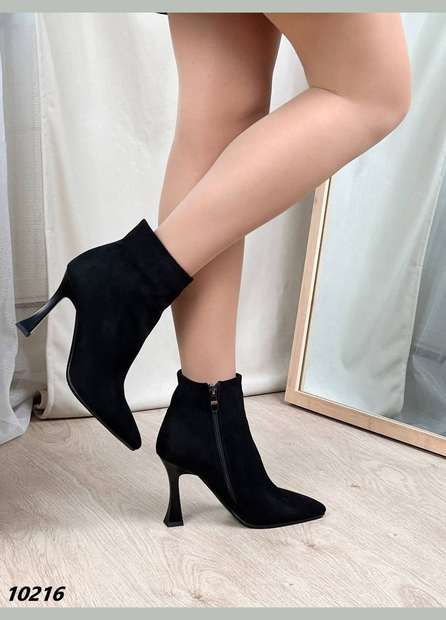 Черные демисезонная ботильоны Vakko