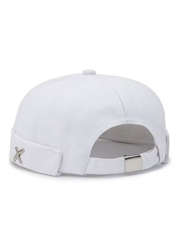 Кепка докера бени без козырька. Унисекс. Размер унивесальный, белый No Brand (351851337)