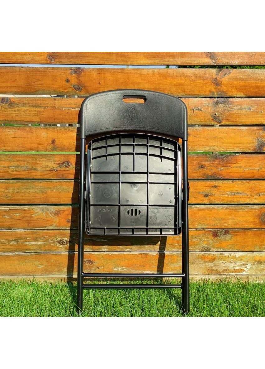 Складний стілець 46х52х79см Чорний love-shopping Sticker Wall (356672585)