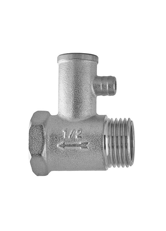 Клапан предохранительный для бойлера NF.3012 - 1/2" 6BAR никелированный (NF3249) NOLF (366871564)