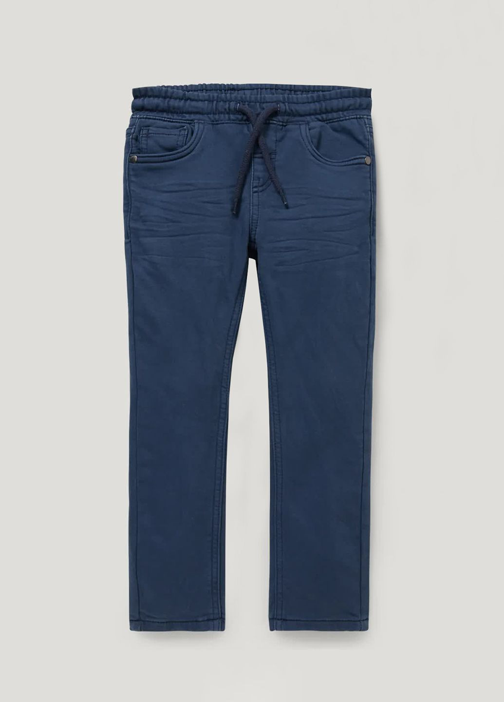Синие демисезонные джинсы на флисе C&A