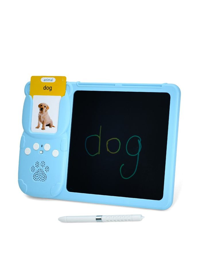 Дитячий ігровий планшет для малювання LCD екран KS666-28(Blue) Bambi (365718450)