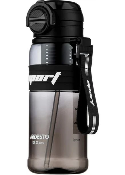 Бутылка для воды Urban AR2285UB 850 мл черная Ardesto (388468711)