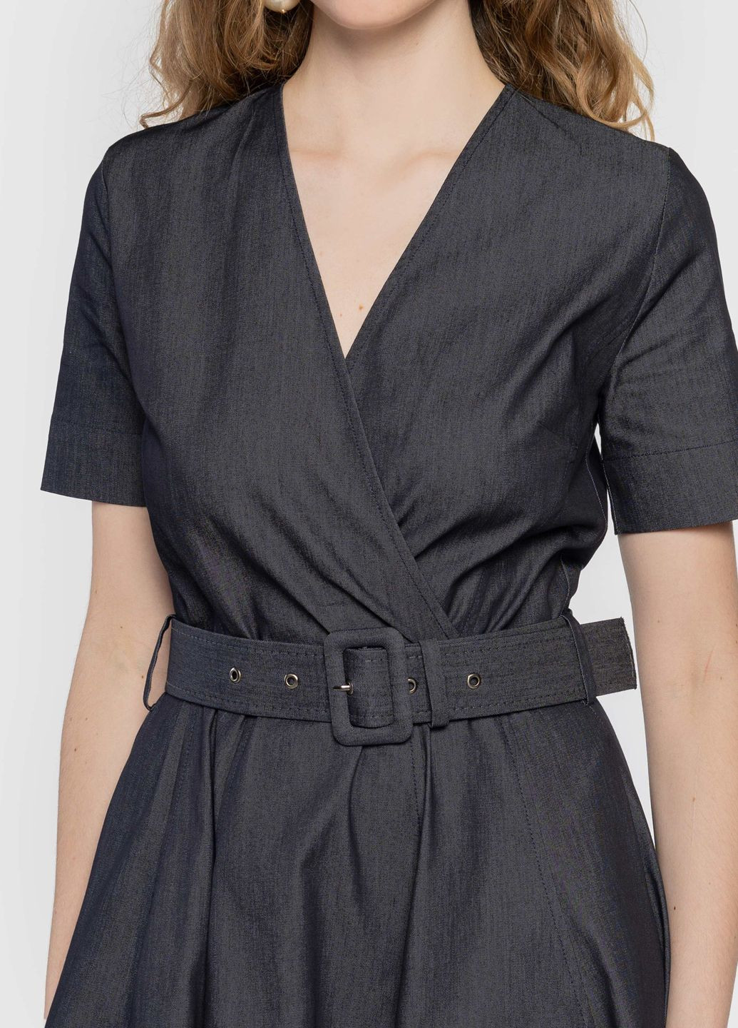 Синя кежуал сукня жіноча синя Arber однотонна