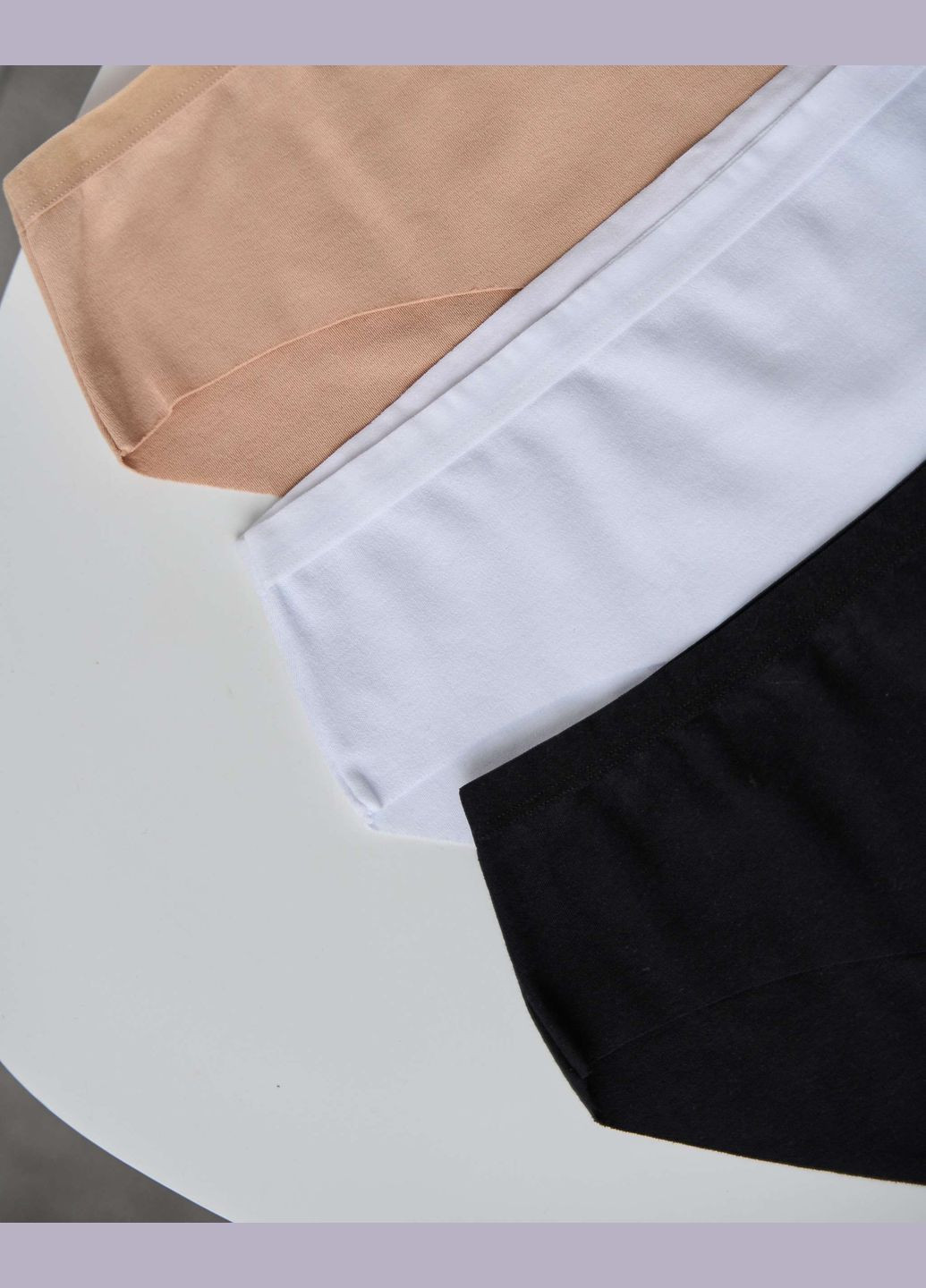 Труси жіночі сліпи безшовні батал, 5 шт. базовий мікс Nicoletta (342119860)