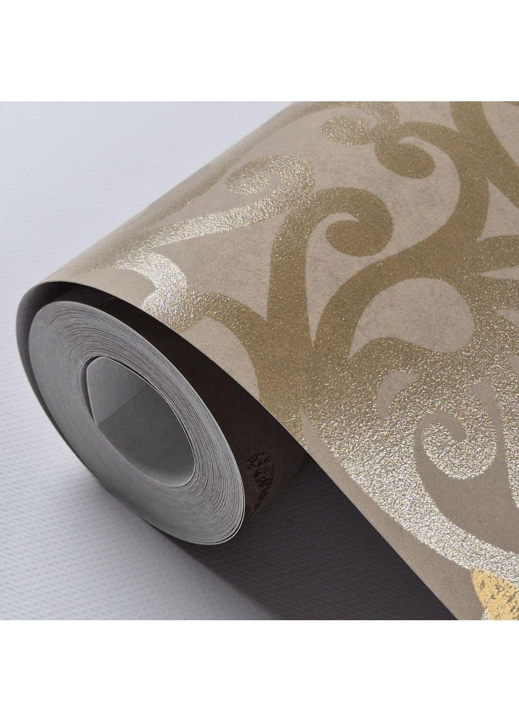 Шпалери флізелінові 0.53 × 10.05 м 58601, коричневі для спальні, вітальні, коридору MARBURG (368895795)