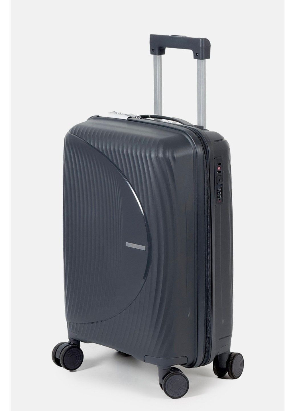 Маленький пластиковый чемодан ручная кладь 608-3-DG Tourist (370853686)