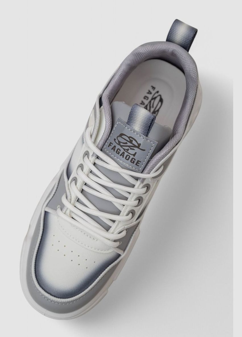 Серые демисезонные кроссовки мужские демисезонные Ager 243RHK20