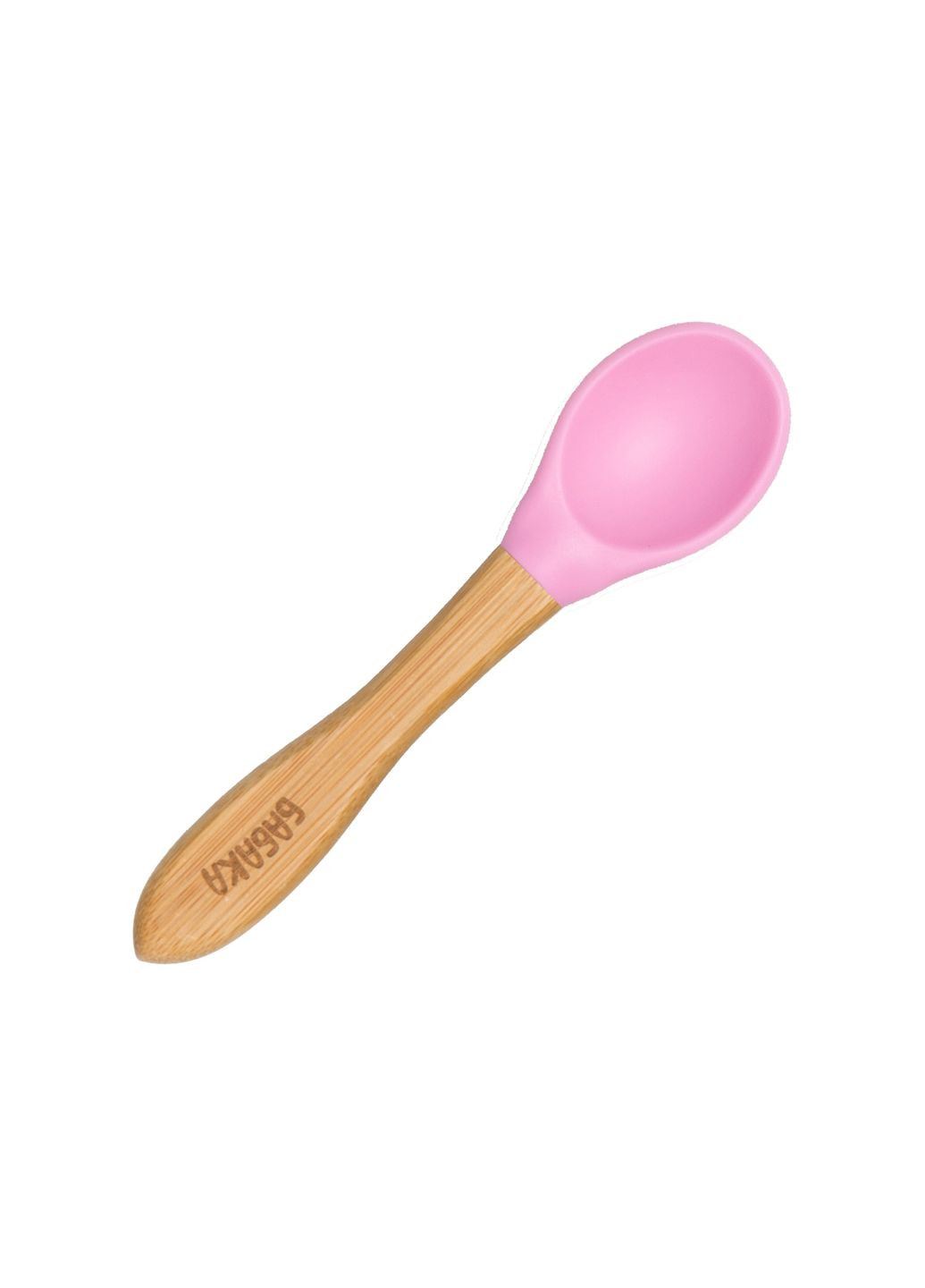 Набір дитячого посуду Коричнево-рожевий 4 шт (3102205) Бабака (327399233)