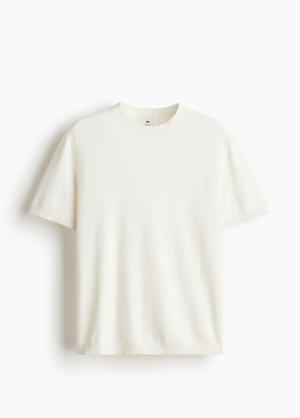 Светло-бежевая футболка H&M