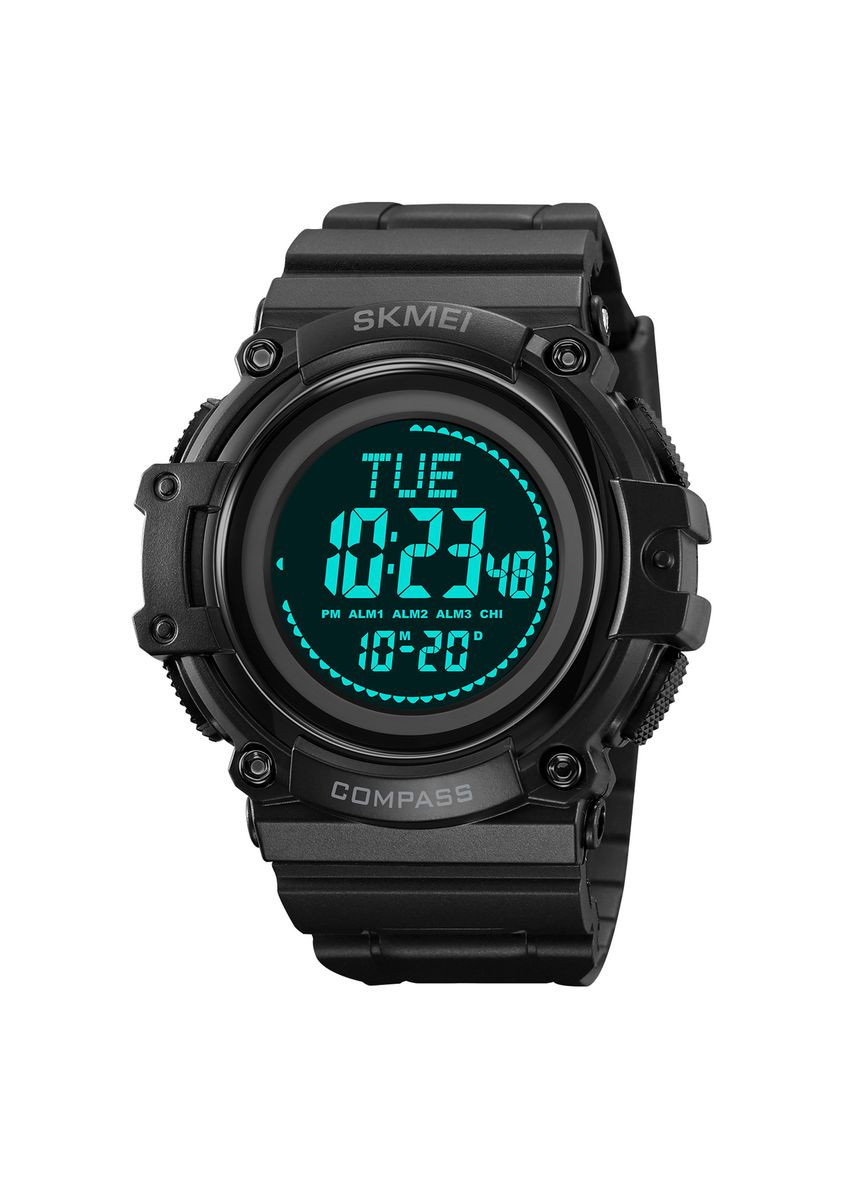 2233BK Black электронный спортивный, сasual Skmei (324214213)