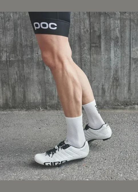 Комбинированные носки велосипедные seize sock short, hydrogen white, l POC (334672797)