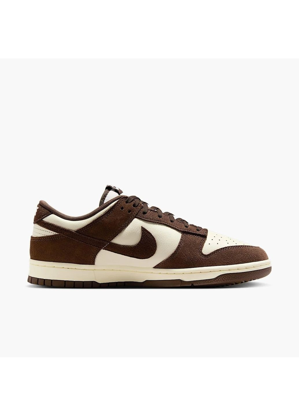 Коричневі кросівки чоловічі dunk low retro brown/beige Nike