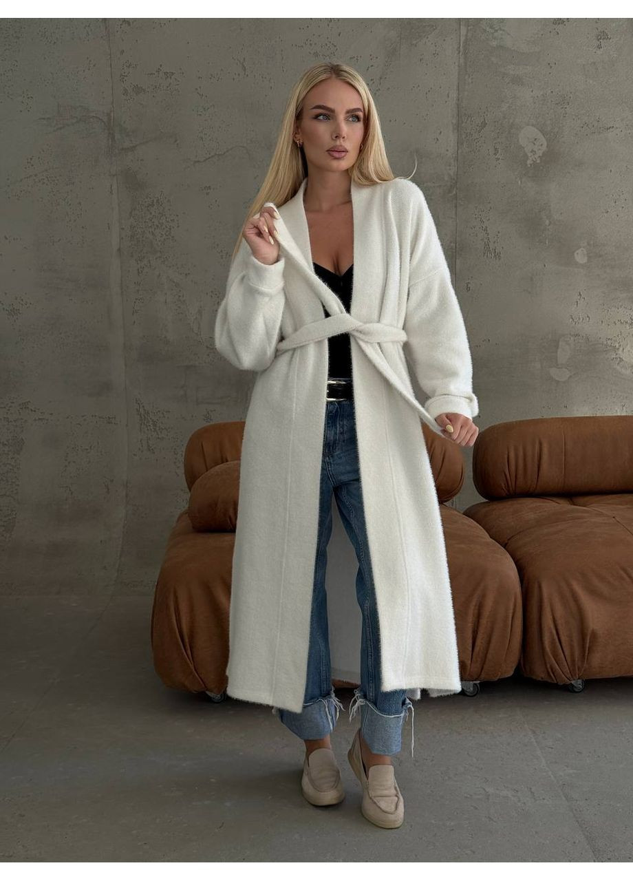 Молочный демисезонный кардиган MonCher