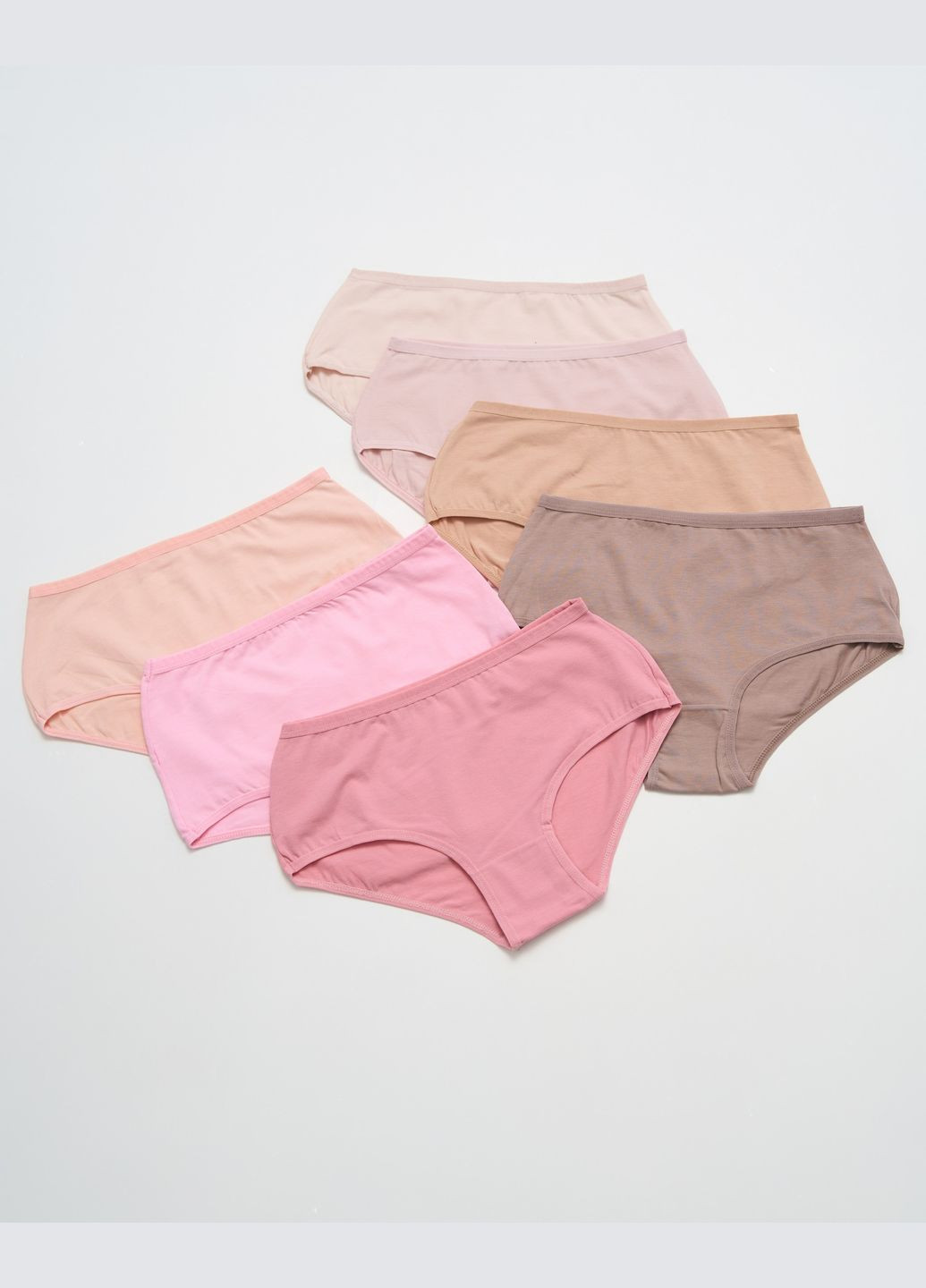 Женские трусики с высокой посадкой 7 шт. Nicoletta (322126764)