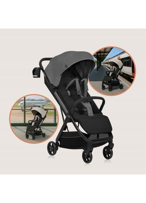 Прогулочная коляска JULIE AIR GREY STONE Lionelo (354333339)