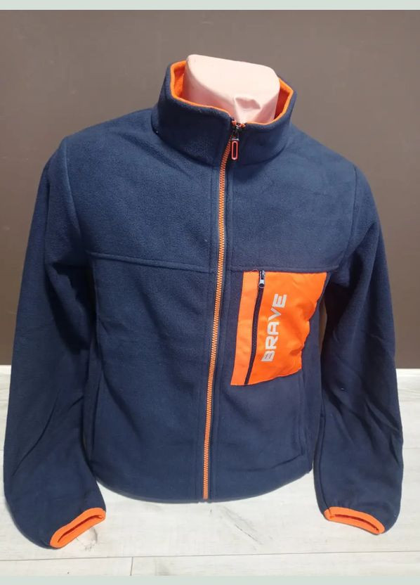 Худи для мальчика Худи на флисе Худи без капюшона Зип тощие для мальчика Теплые тощие No Brand Кофта (322244801)