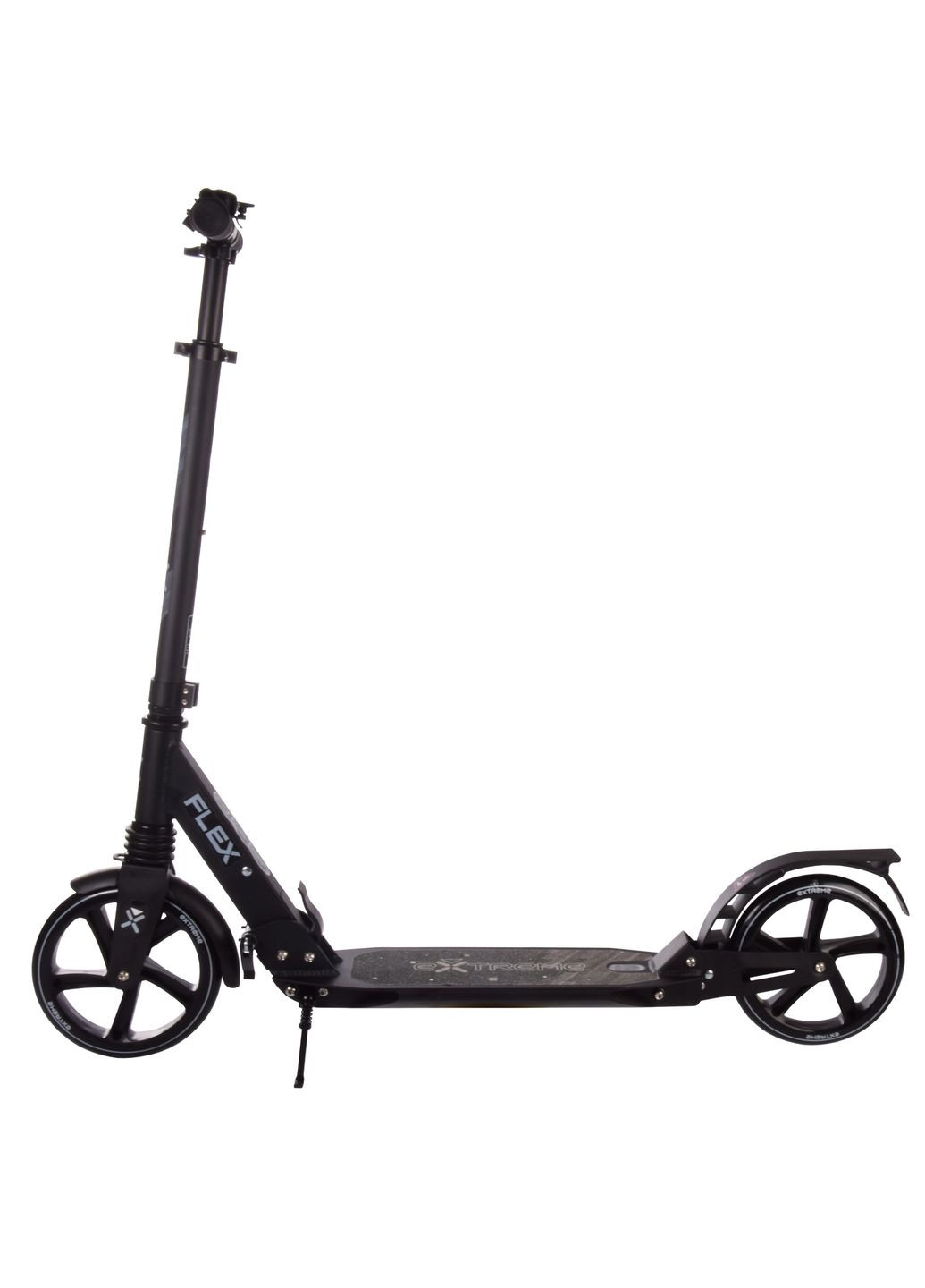 Самокат міський 2-х коліс. SK206 ЧОРНИЙ колеса 200 мм PU, алюміній Країна іграшок (292708043)