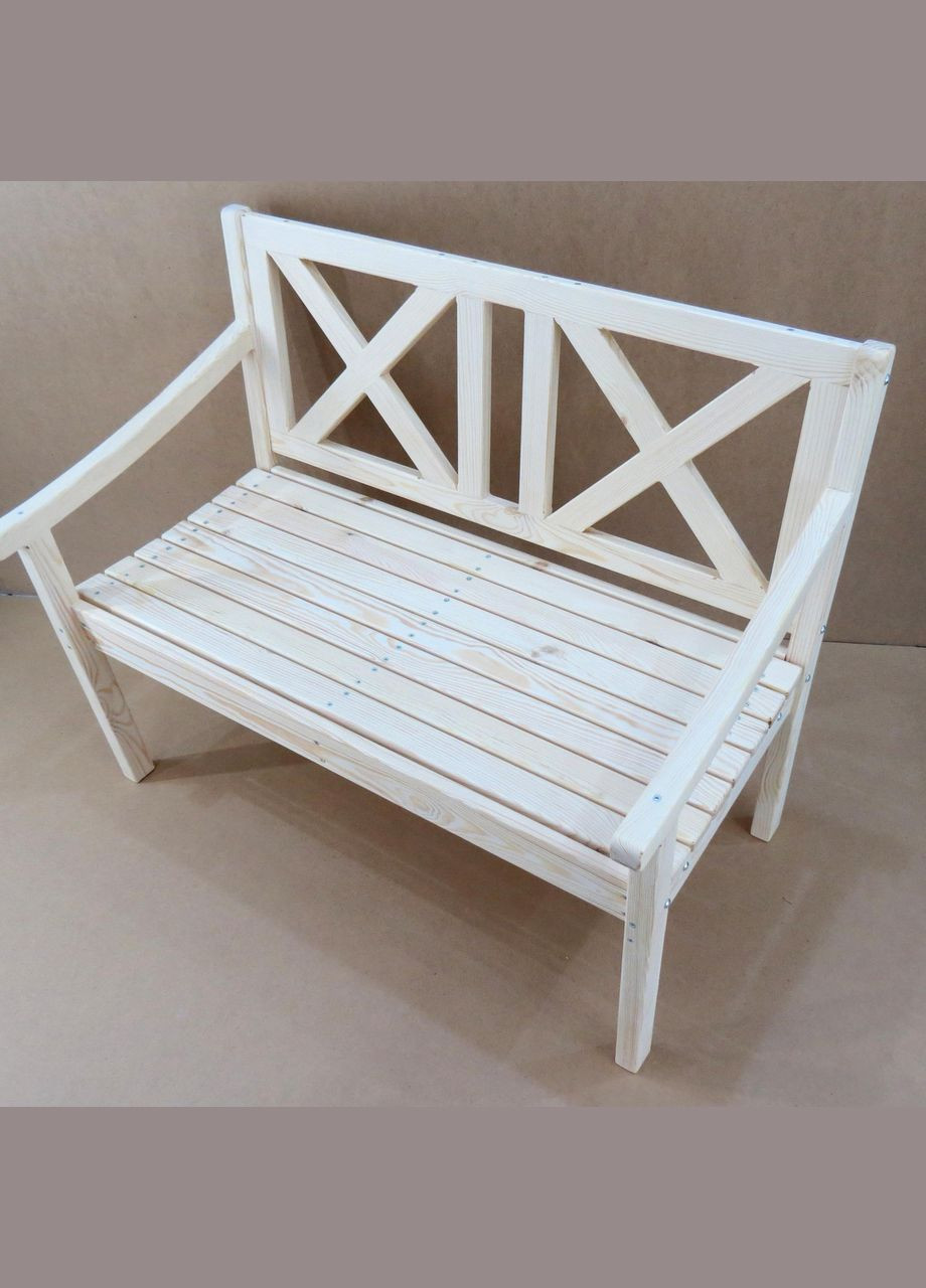 Садова лавка з дерева Орша 114 бланже (СДС-111001) No Brand (328960595)