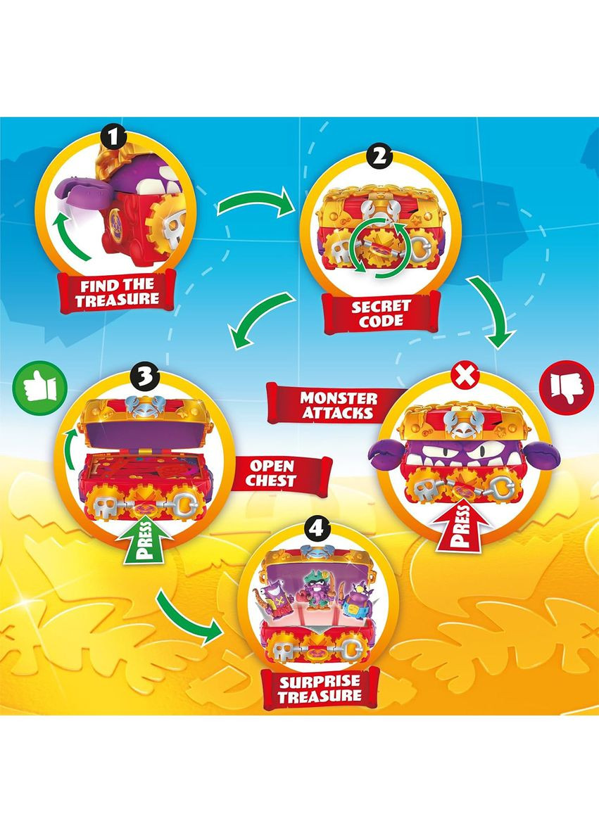Ігровий набір S — Сундук зі скарбами Piratix (360898964)