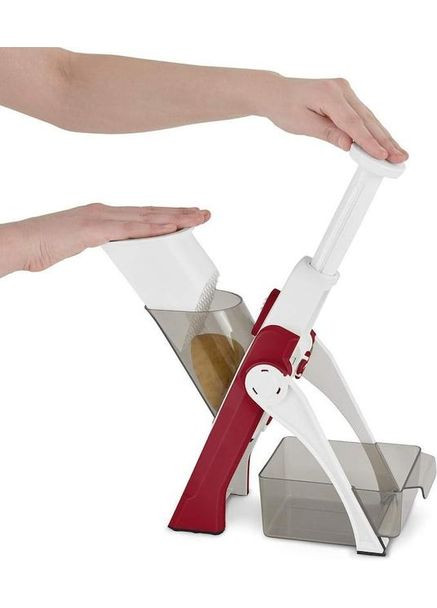 Подрібнювач для овочів з контейнером, мультислайсер для овочів No Brand (348118980)