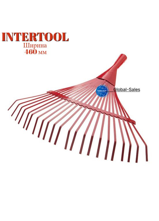 Граблі віялові 22 прути (FT-3002) Intertool (335049484)