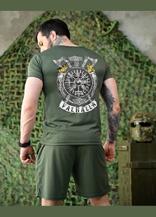 Патриотический мужской летний костюм valhalla олива Freedom