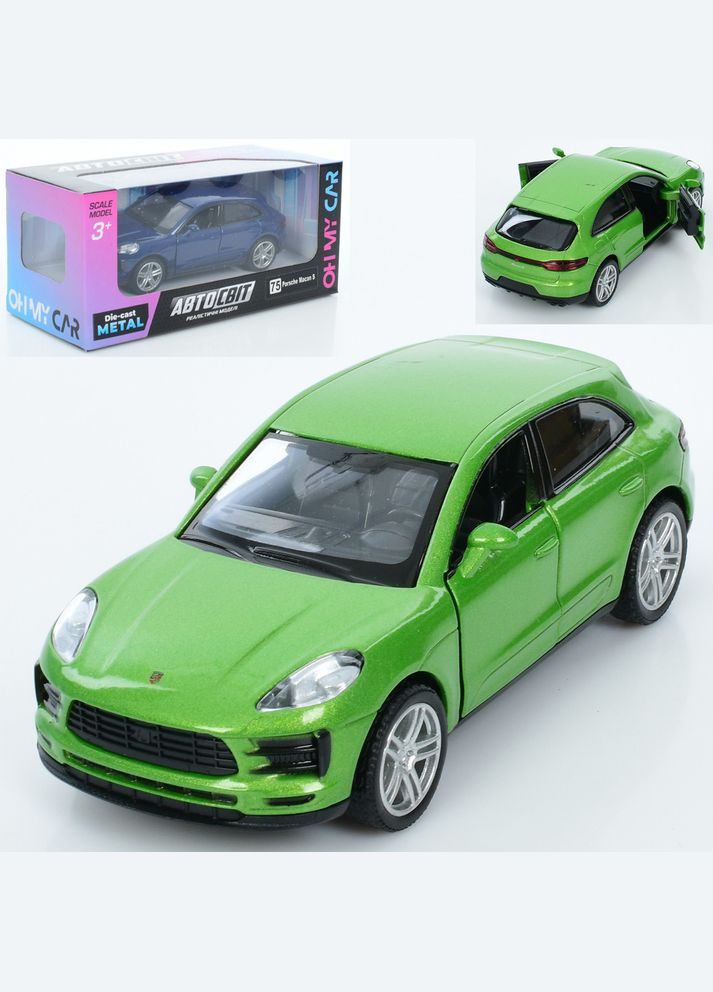 Машина металлическая инерционная Porsche Macan S 2019 AS3117 Автосвіт (305392518)