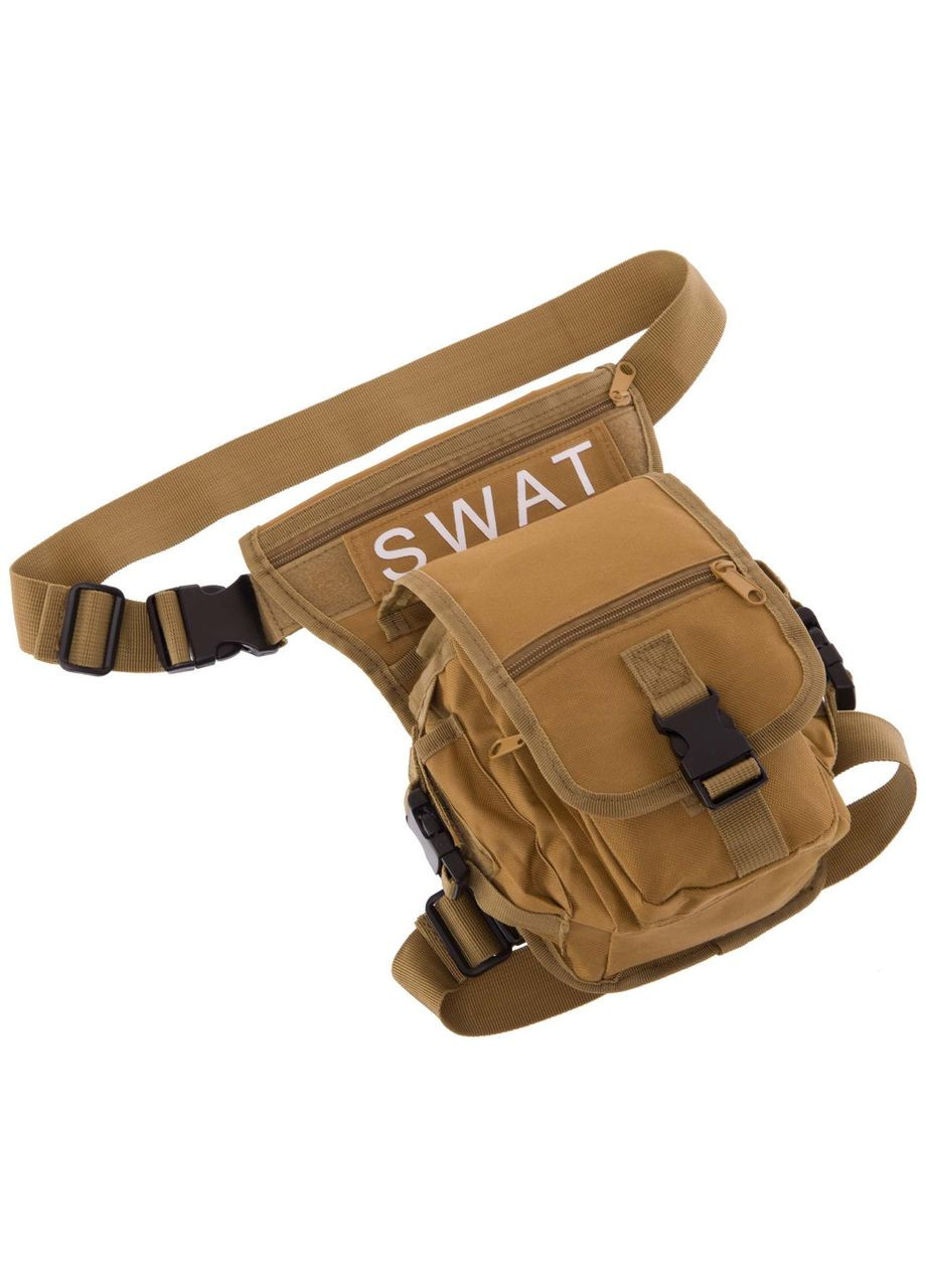 Сумка тактическая на бедро (нейлон, полиэстер 600D, р-р 20х15х8см, ) (ZK-13_Хаки) SP-Sport (361436859)