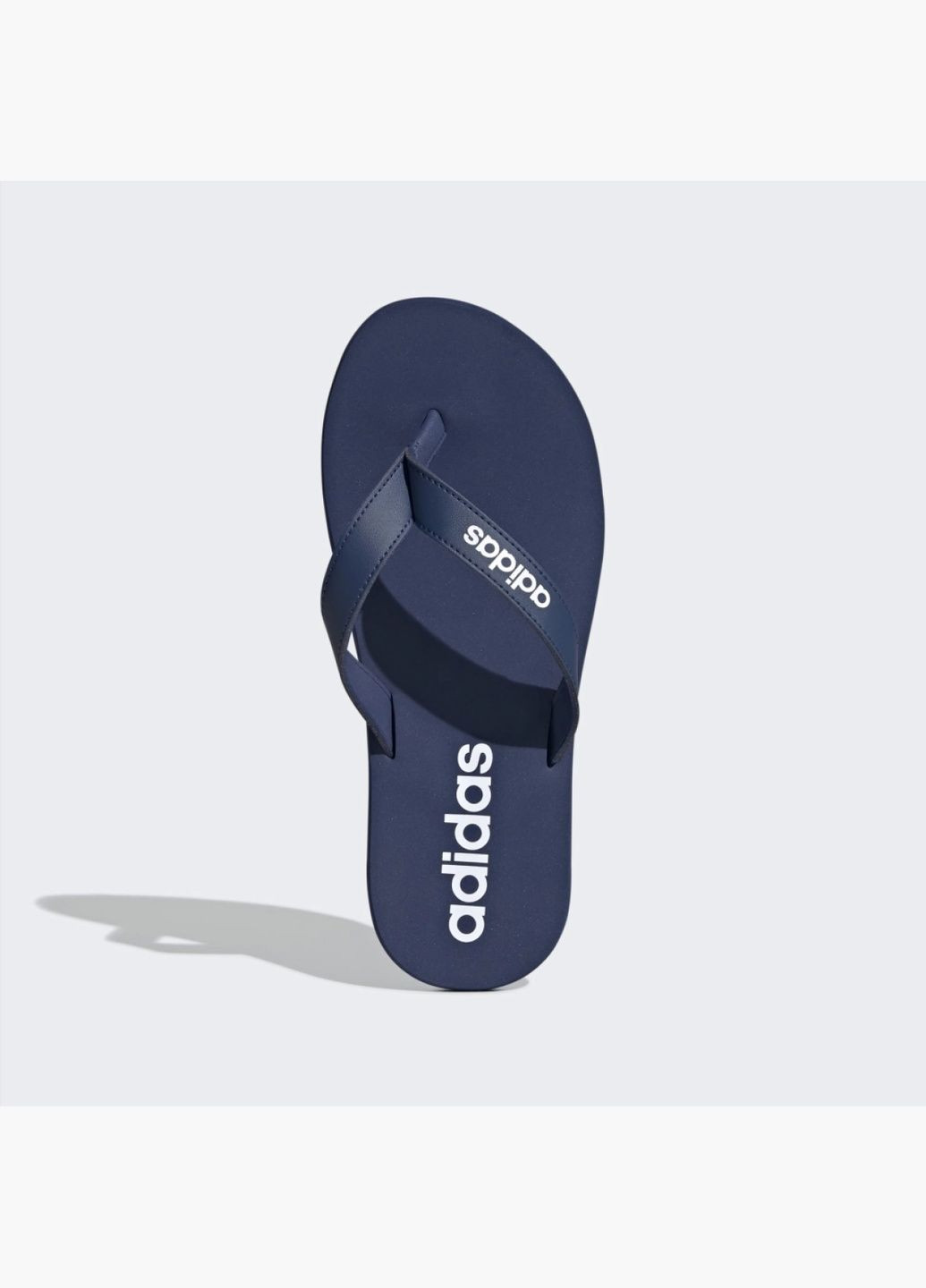 Голубые мужские тапочки eezay blue eg2041 adidas