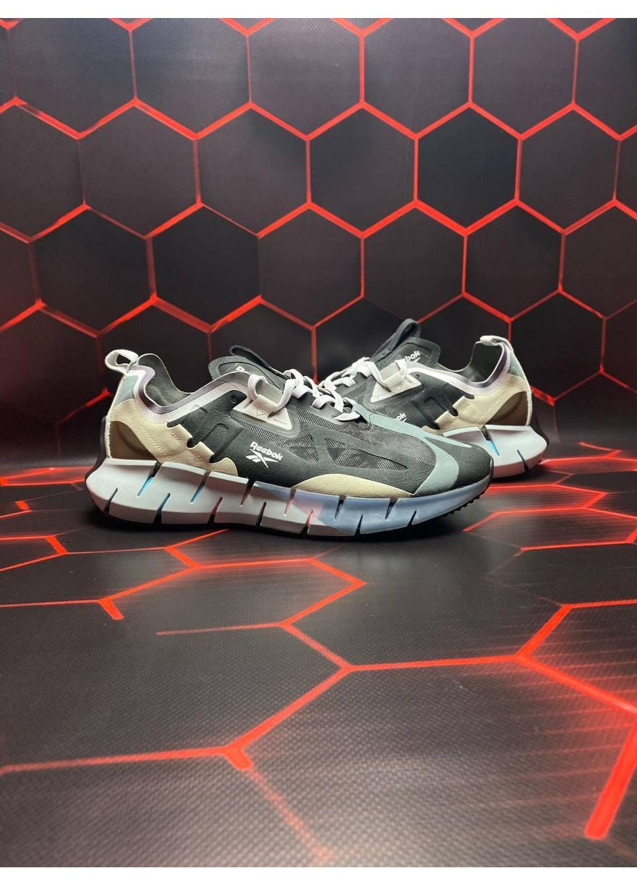 КРОСІВКИ ЖІНОЧІ REEBOK ZIG KINETICA CONCEPT РІБОК ЗІГ КІНЕТІКА No Brand чорні демісезони (367172826)