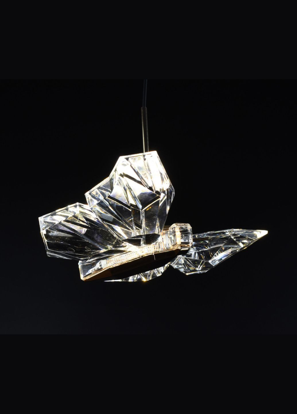 Люстра світлодіодна підвісна LED світильник для квартири на стелю лед 26523 Золото 25-110х15х25 см. Sunnysky (364492878)