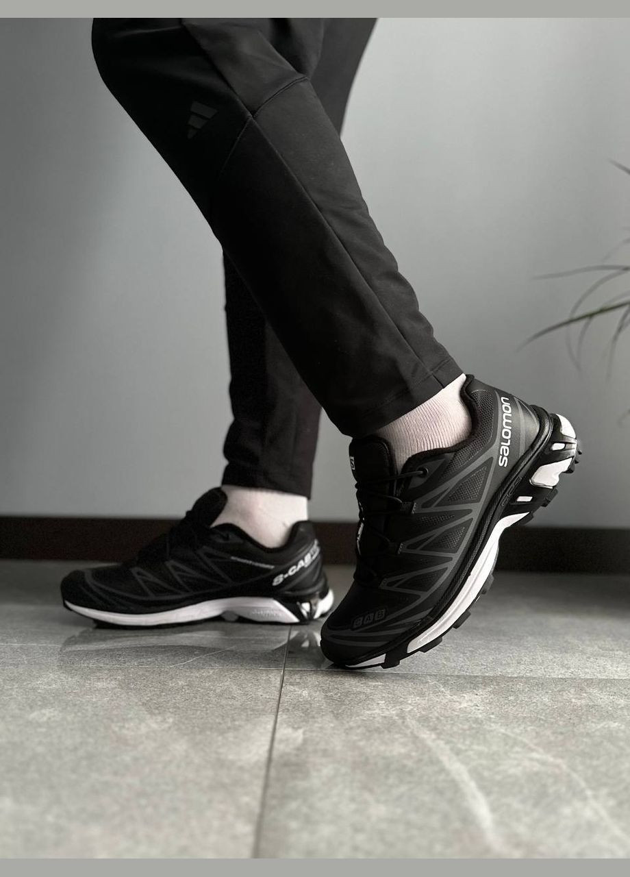 Черные зимние кроссовки зимние мужские salomon xt-6 winter gore-tex black termo fleece | саломон хт-6 черные термо с флисом No Brand