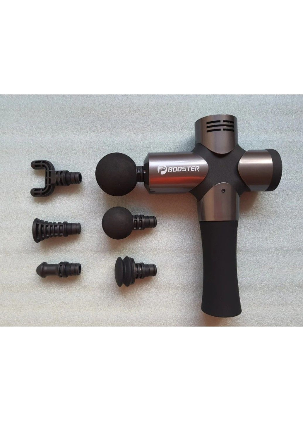 Перкусійний масажний пістолет pro 3 тригерних точок Booster (316322961)