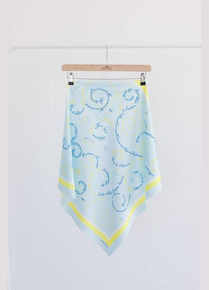 Женский платок с принтом Душа MEREZHKA 5530 (303727497)