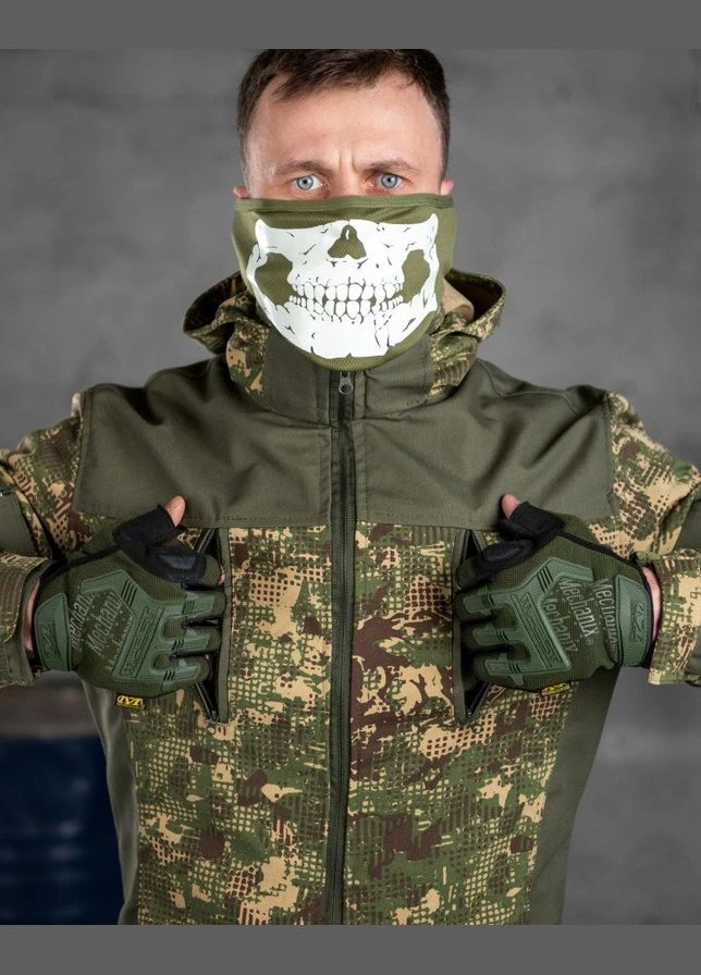 Тактический костюм Горка Хищник Predator из гретты с усилением коленей и локтей No Brand (315878340)