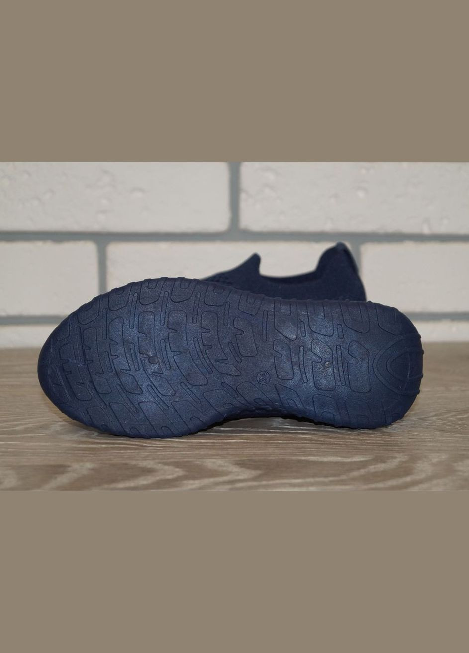 Синій осінні кросівки дитячі текстильні сині BBT