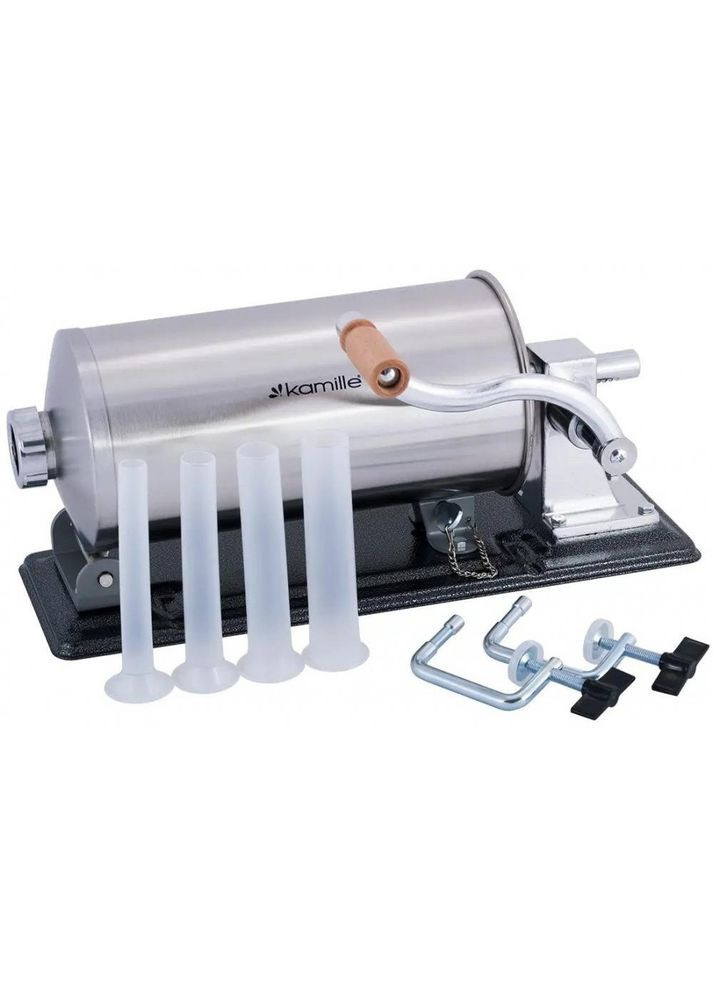 Шприц кулінарний Шприц для начинення ковбас KM-6507 (5,5 кг) Kamille (316680749)