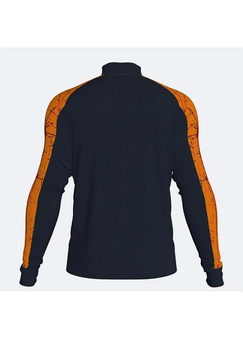 Мужской реглан ELITE IX SWEATSHIRT черный,оранжевый Joma (323203497)