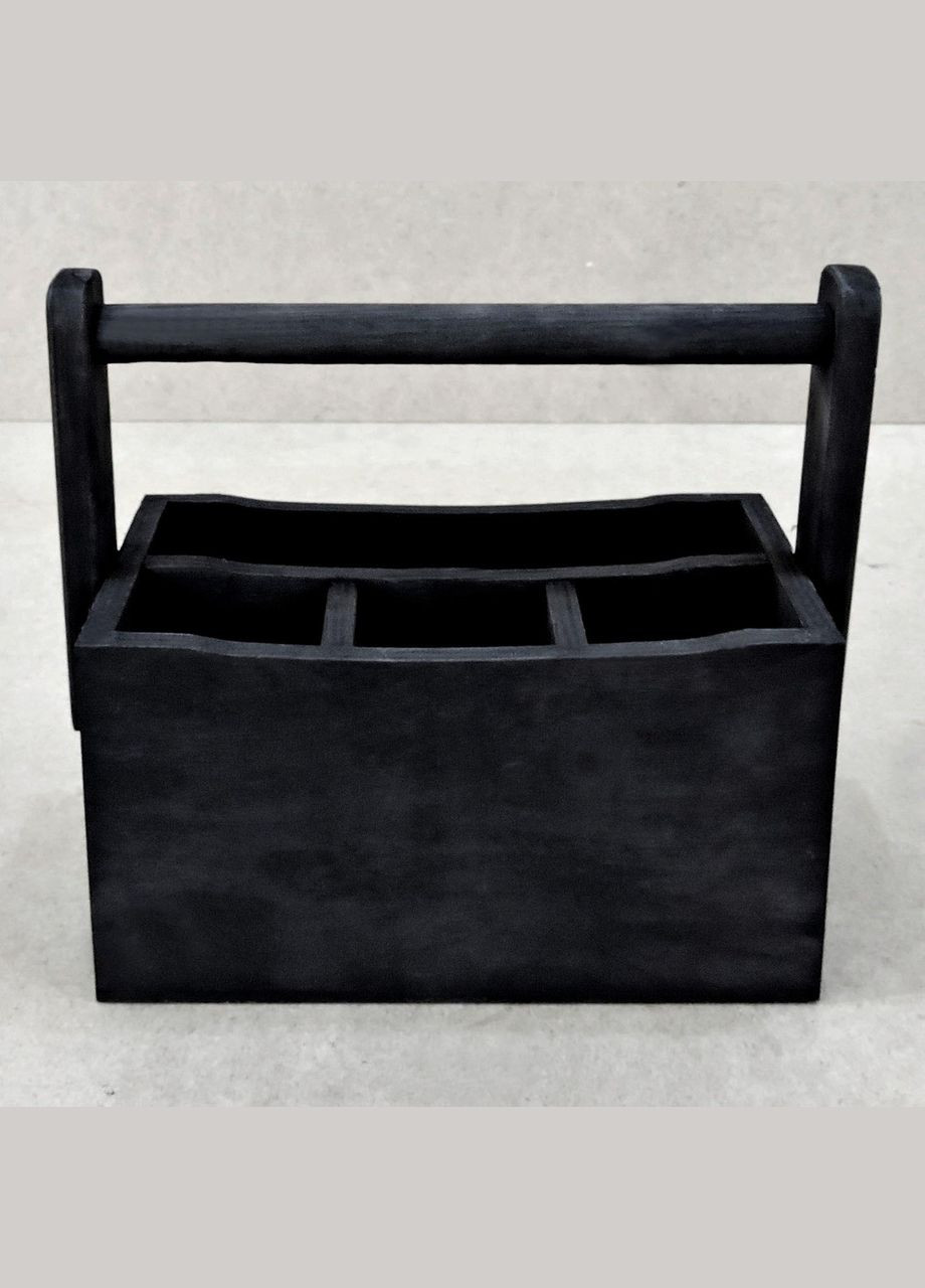 Подставка для столовых приборов из дерева Сьюджо венге (ПСП-001612) No Brand (327425356)