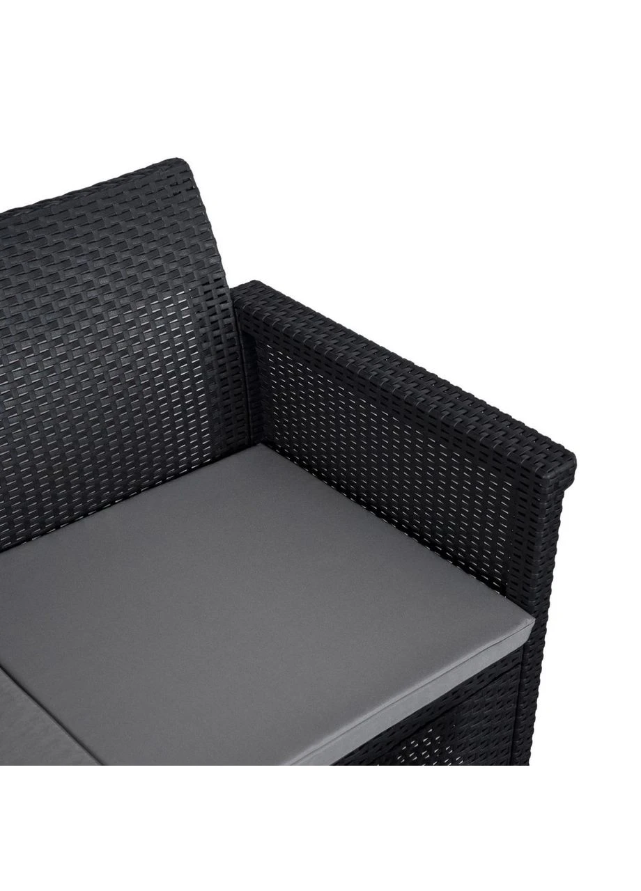 Комплект садовой мебели Mebel Elit BRENTA Черный Mebel Elite (401225974)