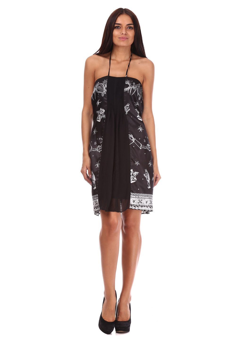 Черное повседневный платье черный Killah