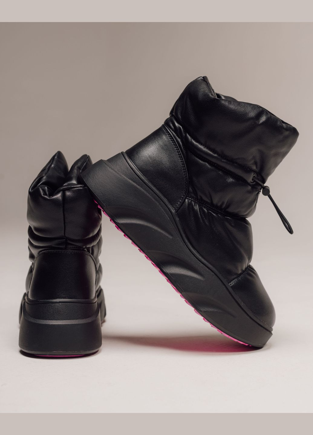 Уггі жіночі на зав'язках шкіряні шерсть Lola Andy (309160922)